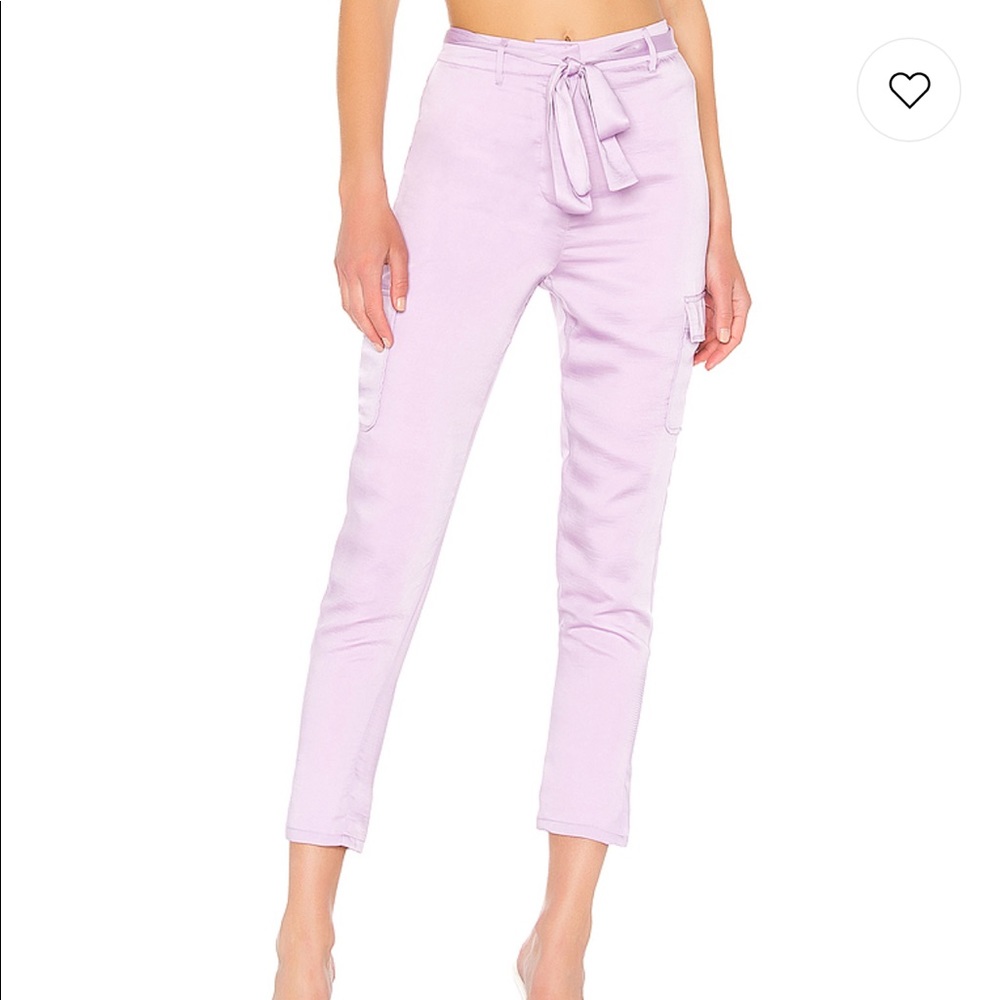 Lovers + Friends ‘Clarissa’ Pants in Lilac (XS)